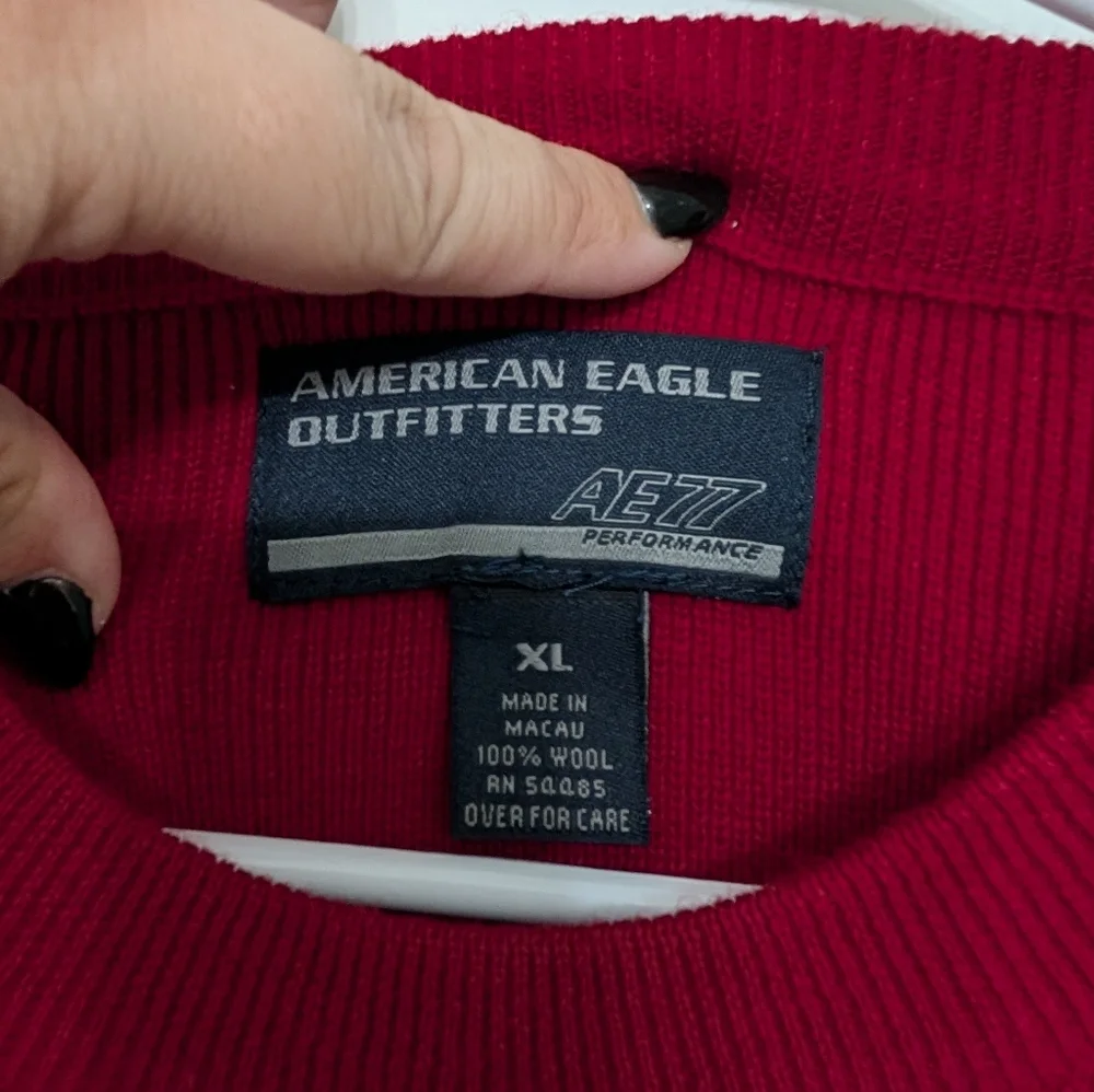 Vintage, Men's Size XL, American‎ Eagle Wool Sweater, Y2K
